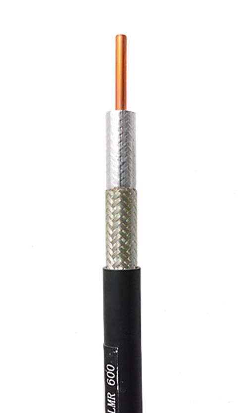 Wysokiej jakości niskostratny kabel koncentryczny serii 600 w osłonie PE 0
