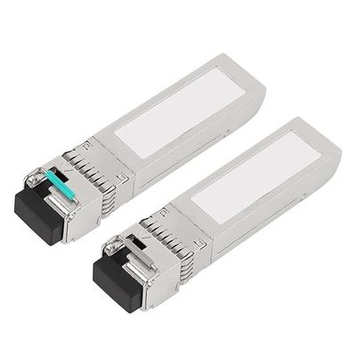 10G SFP+ BIDI Fiber Optic Transceiver with 1270/1330nm Wavelength for 60KM Distance