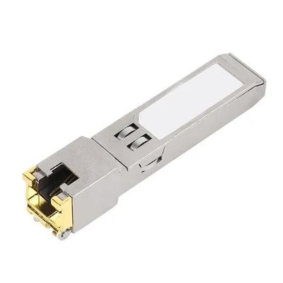 1000BASE-TX Copper SFP Transceiver with RJ-45 Connector for 100m Cable Distance