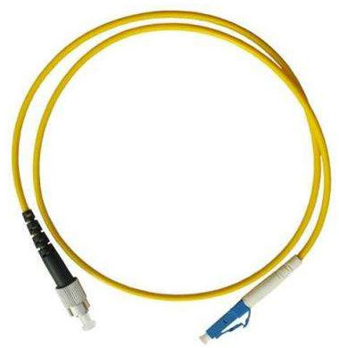 Simplex ST to LC Fiber Optic Patch Cord Singlemode 9/125 um with PVC or LSZH Jacket for Reliable Connectivity