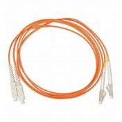 Gigabit Ethernet SC to LC Duplex Multimode 62.5 / 125 μm Fiber Optic Patch Cord for High-Speed Data Transmission