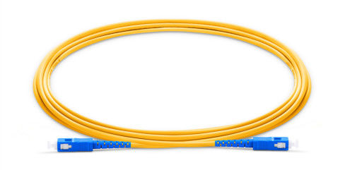 G655 PVC Jacket Fiber Optic Patch Cord with SC Connector for High-Performance Networking