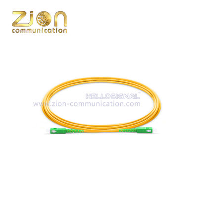 G655 PVC Jacket Fiber Optic Patch Cord with SC Connector for High-Performance Networking