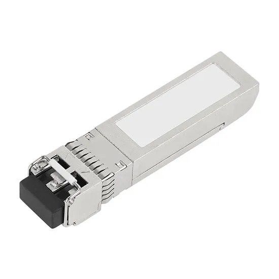 10G SFP+ ZR Fiber Optic Transceiver with 80KM Range 1550nm Wavelength and LC SMF Connector