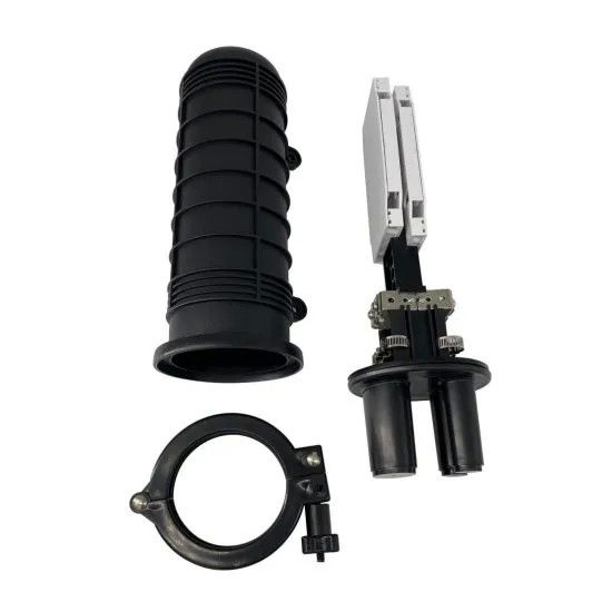 IP68 Fiber Optic Splice Closure with 24 Cores Capacity and Heat-shrink Seal for Secure Cable Protection