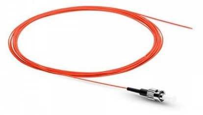ST UPC Simplex OM1 Multimode PVC 0.9mm Fiber Optic Patch Cord with 2m Length for High Performance