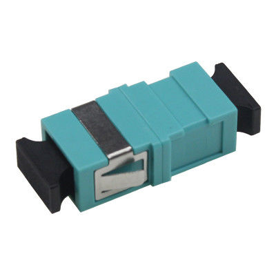 SC OM3 SX Welding Fiber Optic Adapter with ≤ 0.2dB Alternating Loss and Ceramic or Metal Sleeve for Wide Temperature Range