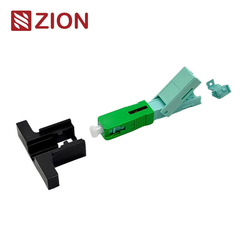 SC APC Fast Assembly Connector for Harsh Environment with High Installation Quality and Reusable Design