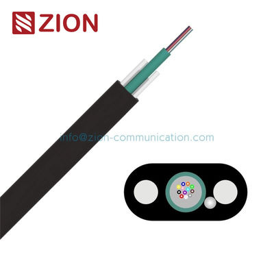 FTTH GYFXBY 1 2 4 6 8 rdzeni Wewnętrzny zewnętrzny kabel światłowodowy z FRP Non Metallic