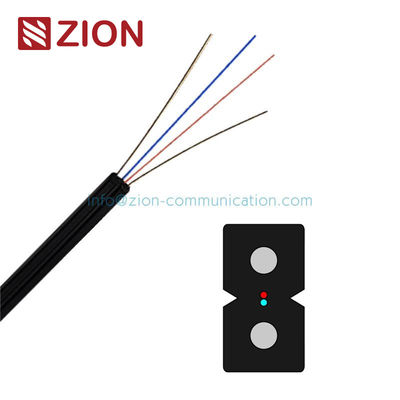 1 rdzeń 2 rdzeń G657A Optyczny kabel Gjxh Gjxfh Ftth z płaszczem Lszh